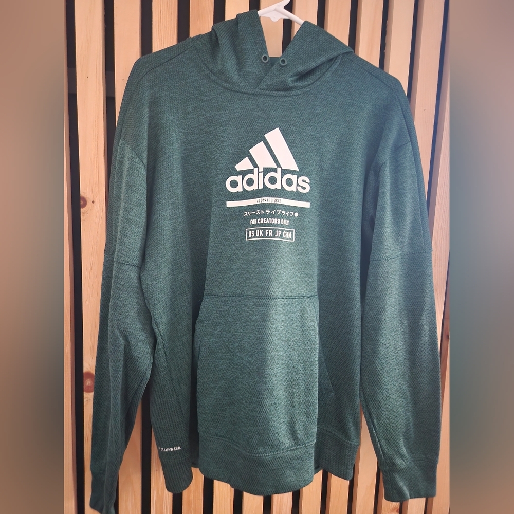 Adidas Forest Green Men's Hoodie